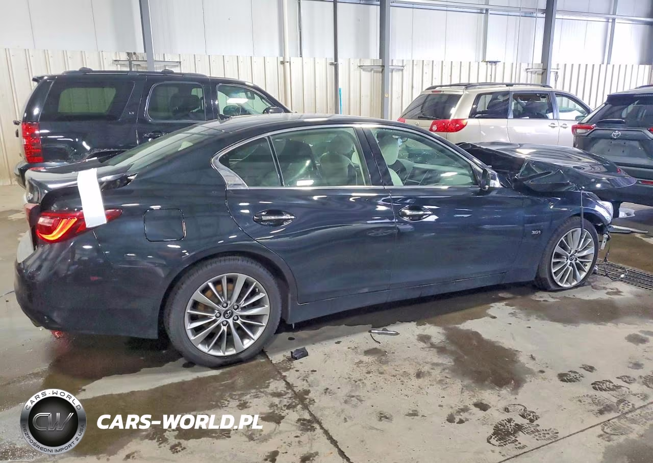2018 Infiniti Q50 3.0T Luxe VIN:JN1EV7AR9JM433584 - 3
