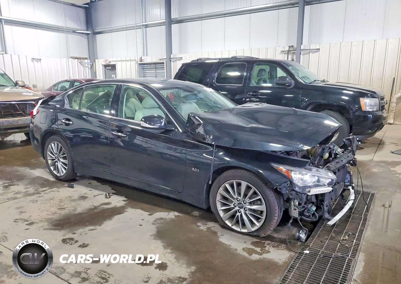 2018 Infiniti Q50 3.0T Luxe VIN:JN1EV7AR9JM433584 - 4