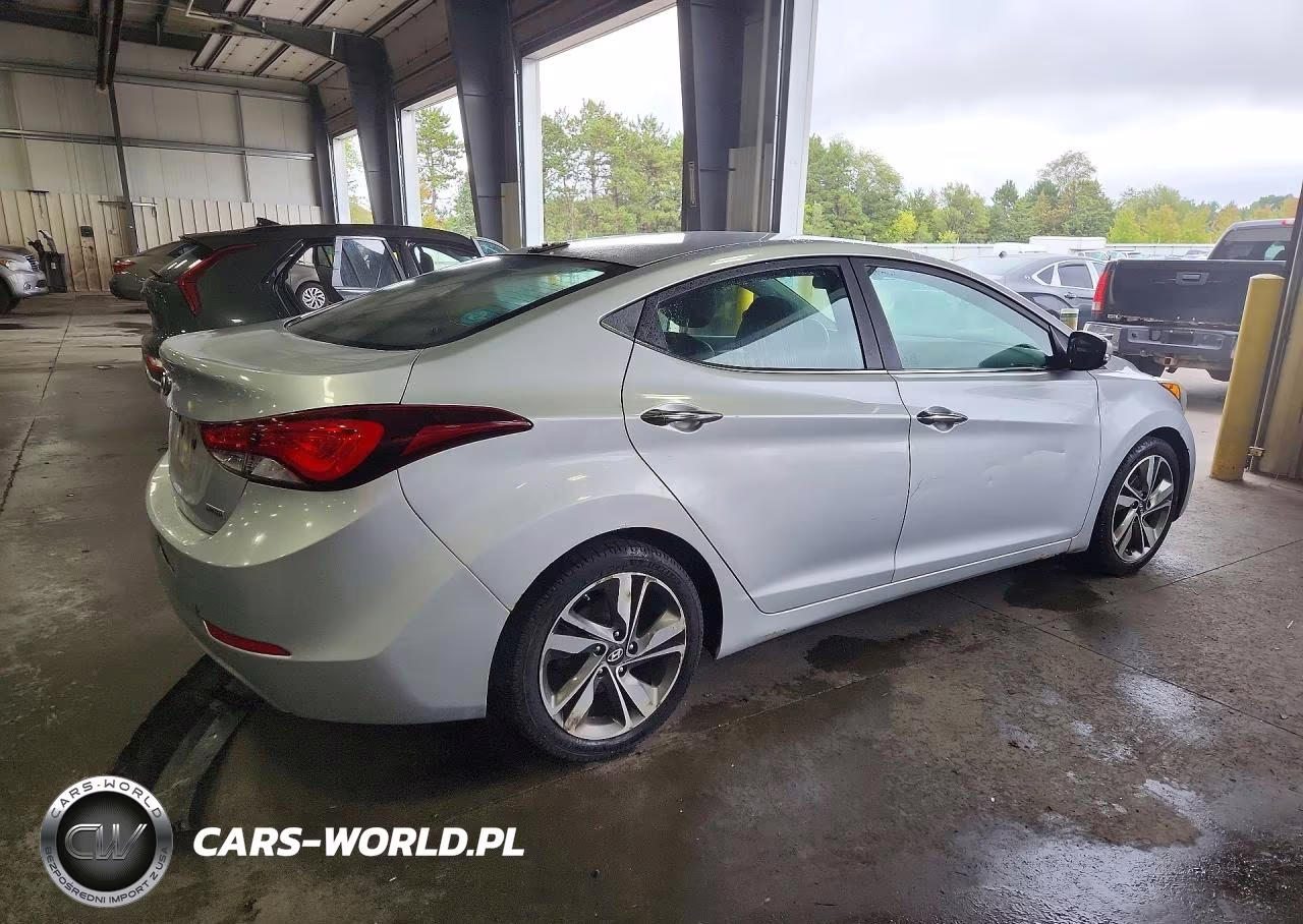2014 Hyundai Elantra Limited VIN:5NPDH4AE4EH477973 - 3
