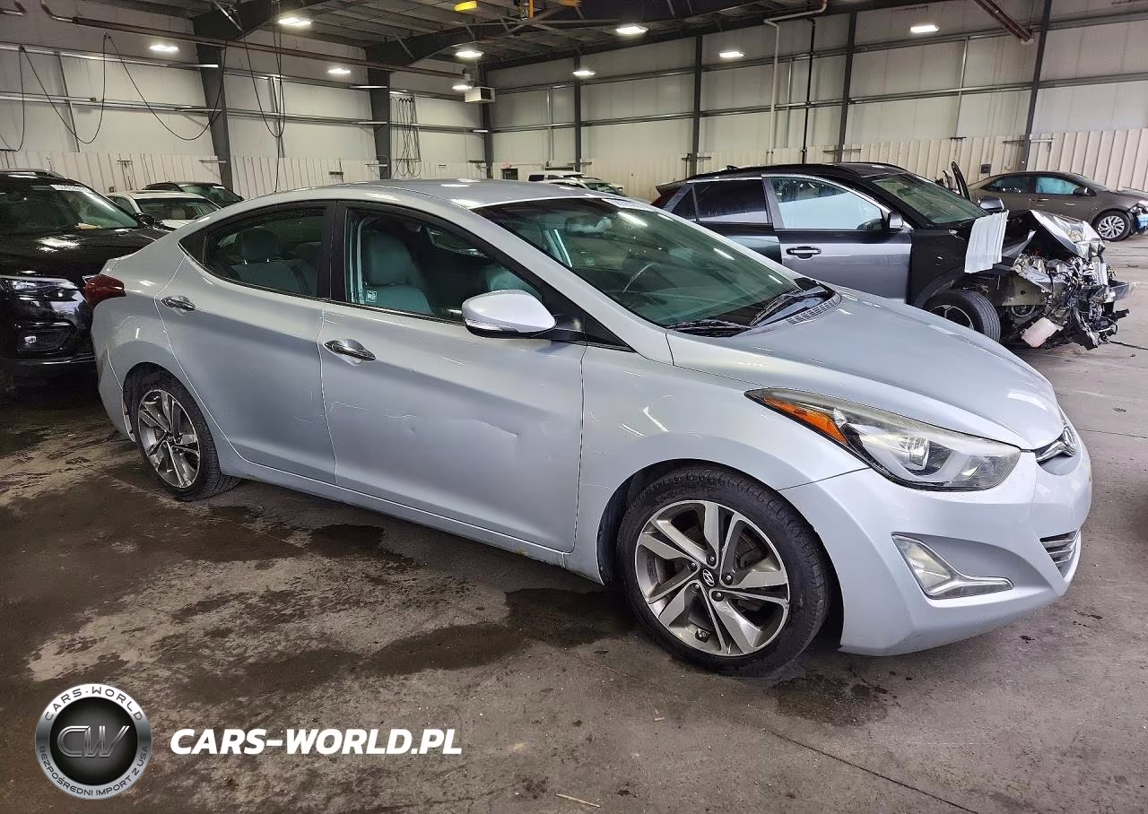 2014 Hyundai Elantra Limited VIN:5NPDH4AE4EH477973 - 4