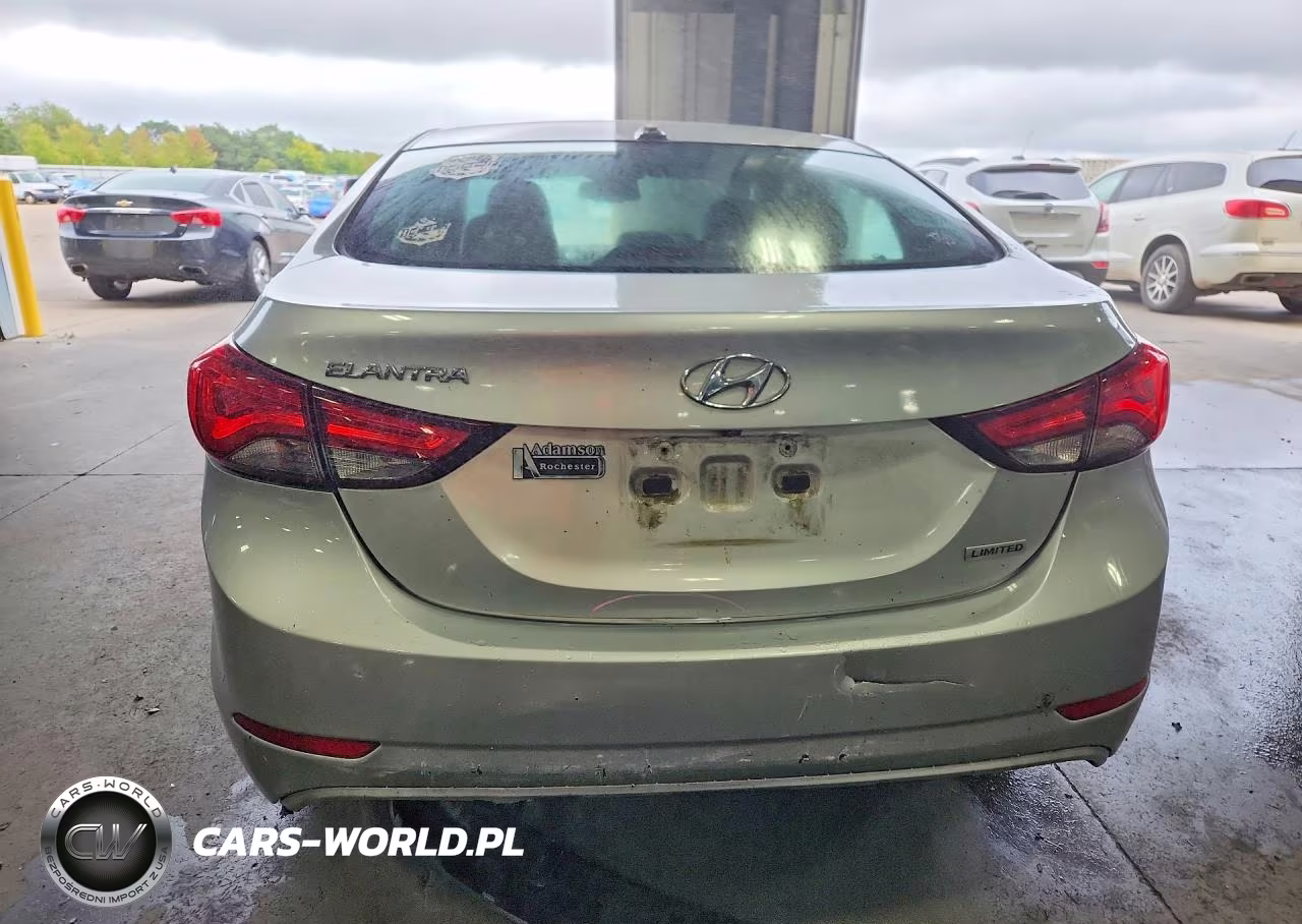 2014 Hyundai Elantra Limited VIN:5NPDH4AE4EH477973 - 6
