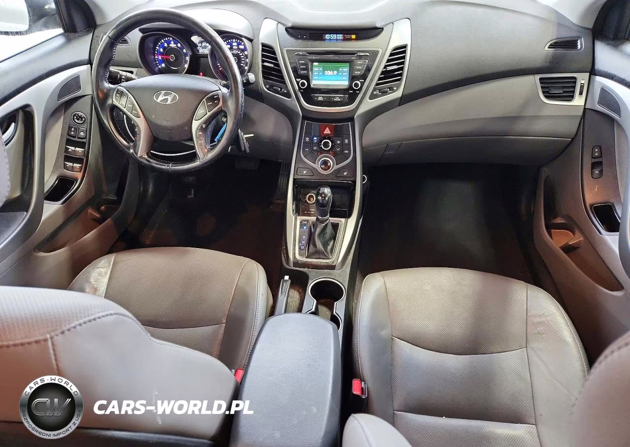 2014 Hyundai Elantra Limited VIN:5NPDH4AE4EH477973 - 8