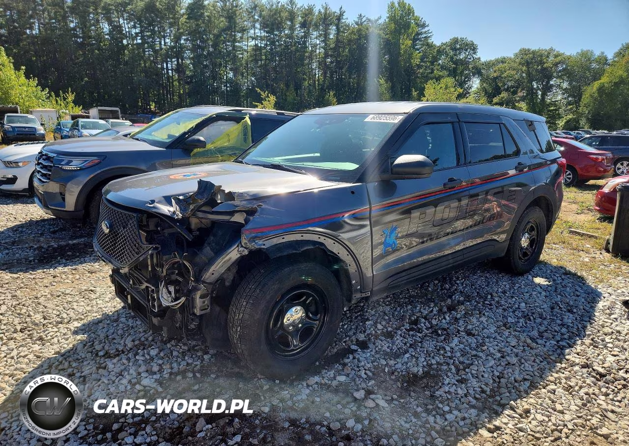 2024 Ford Explorer Police Interceptor VIN:1FM5K8AB8RGA03579 - 1