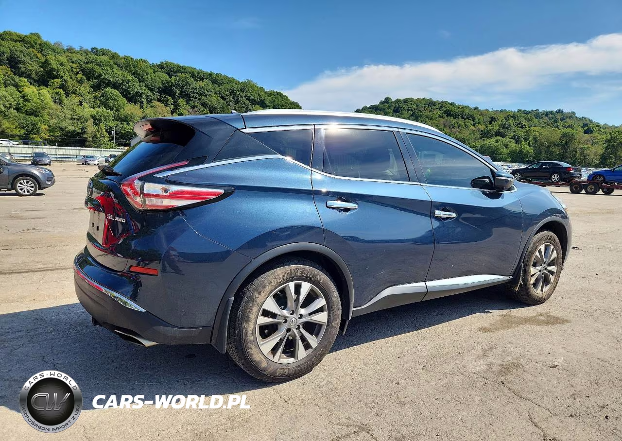 2015 Nissan Murano Sl VIN:5N1AZ2MH7FN271926 - 3