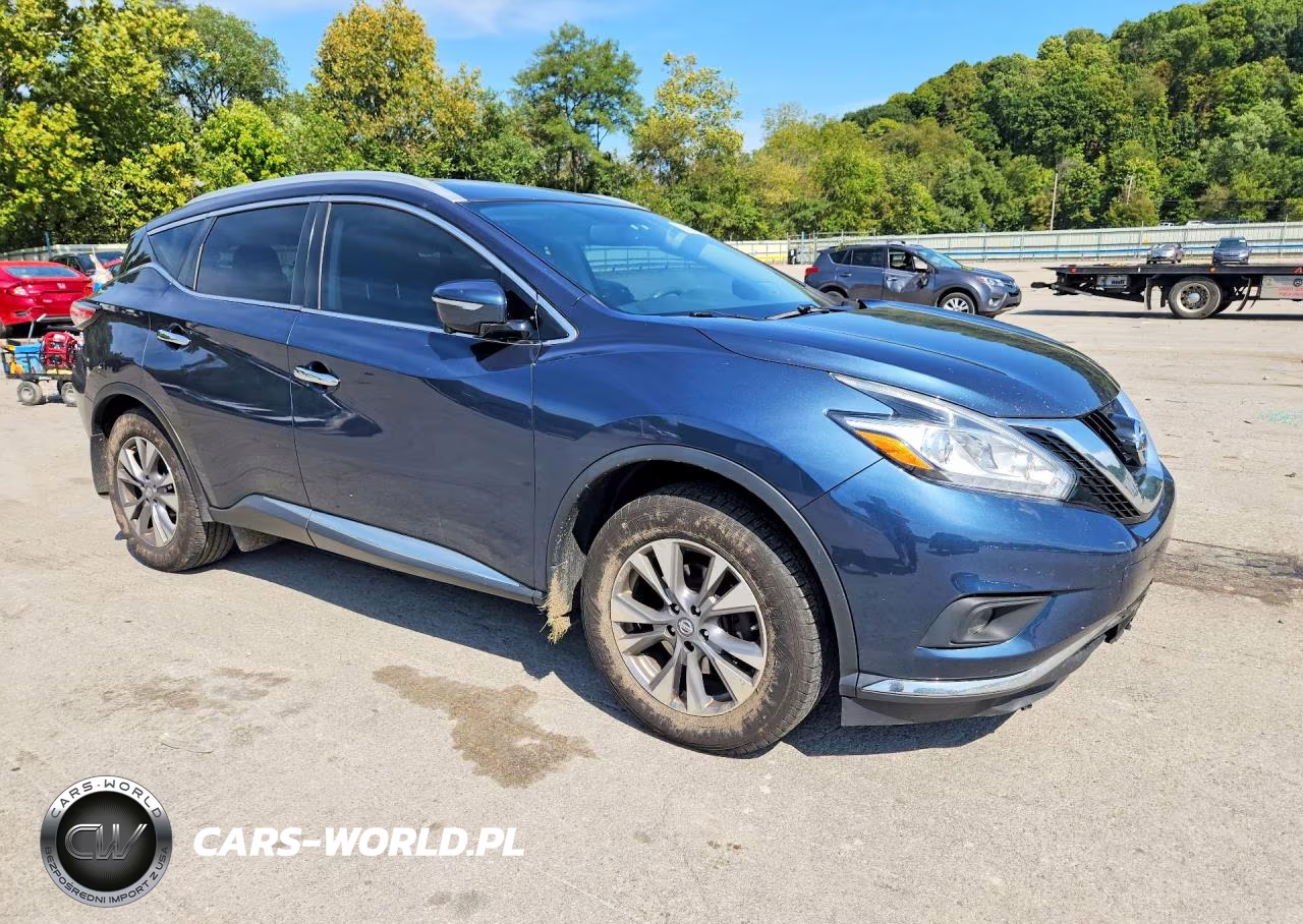 2015 Nissan Murano Sl VIN:5N1AZ2MH7FN271926 - 4