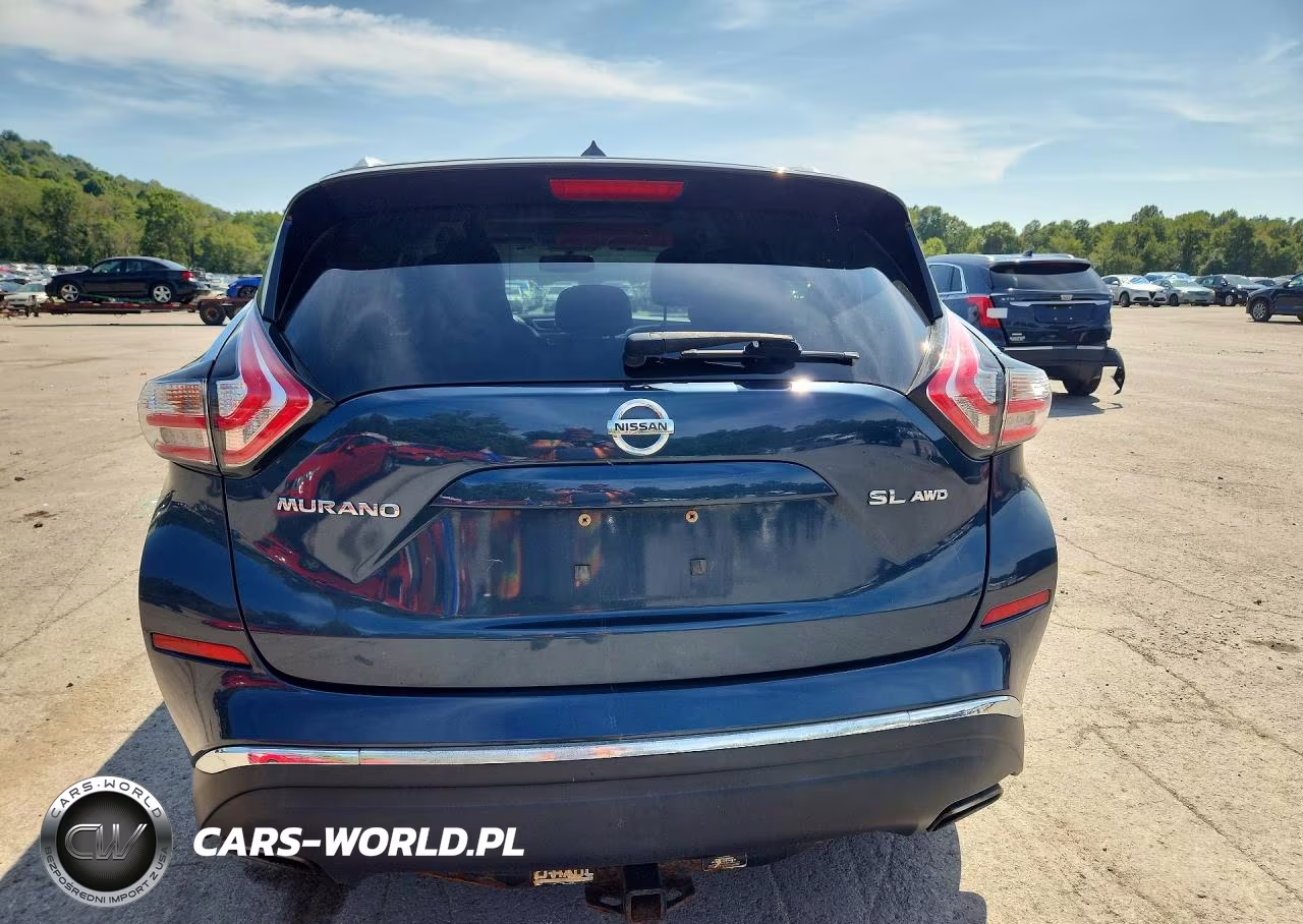 2015 Nissan Murano Sl VIN:5N1AZ2MH7FN271926 - 6