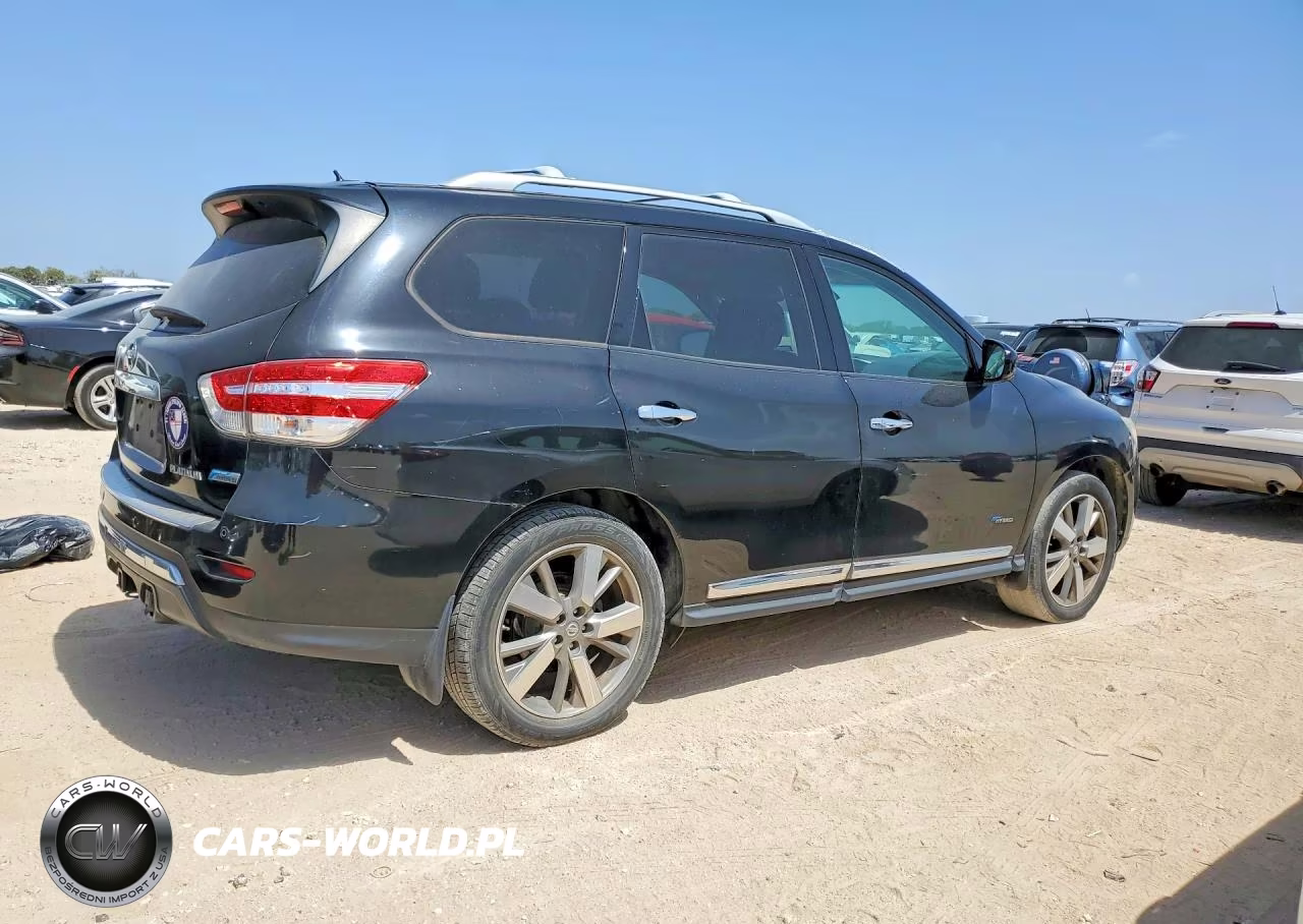2014 Nissan Pathfinder Hybrid Sv VIN:5N1CR2MN0EC655085 - 3