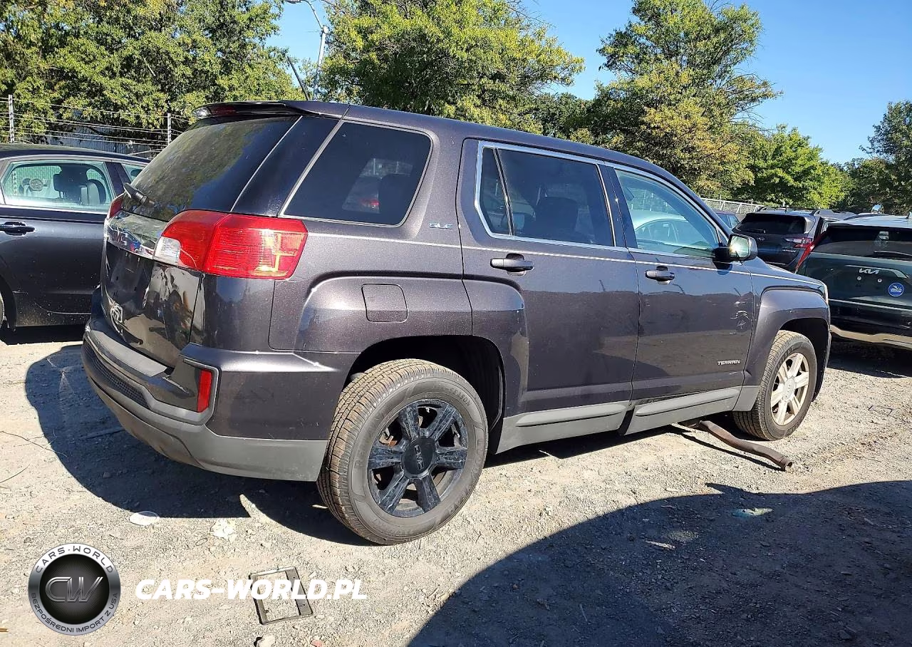 2016 GMC Terrain Sle VIN:2GKALMEK0G6272969 - 3