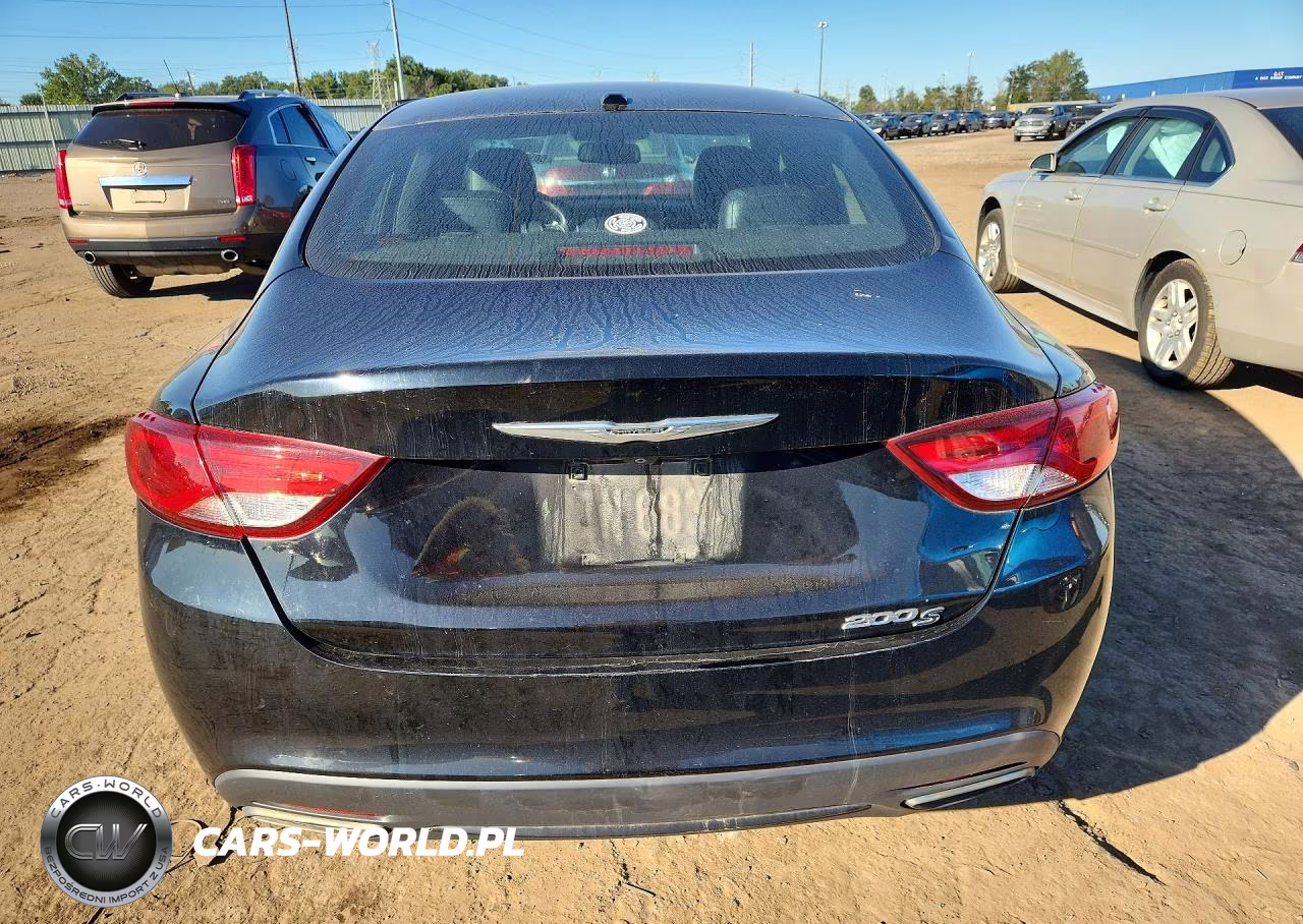 2015 Chrysler 200 S VIN:1C3CCCBB1FN654624 - 6