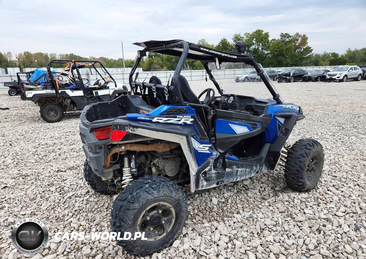 2016 Polaris Rzr Utility Vehicle VIN:4XAVBA877GB668438 - 4