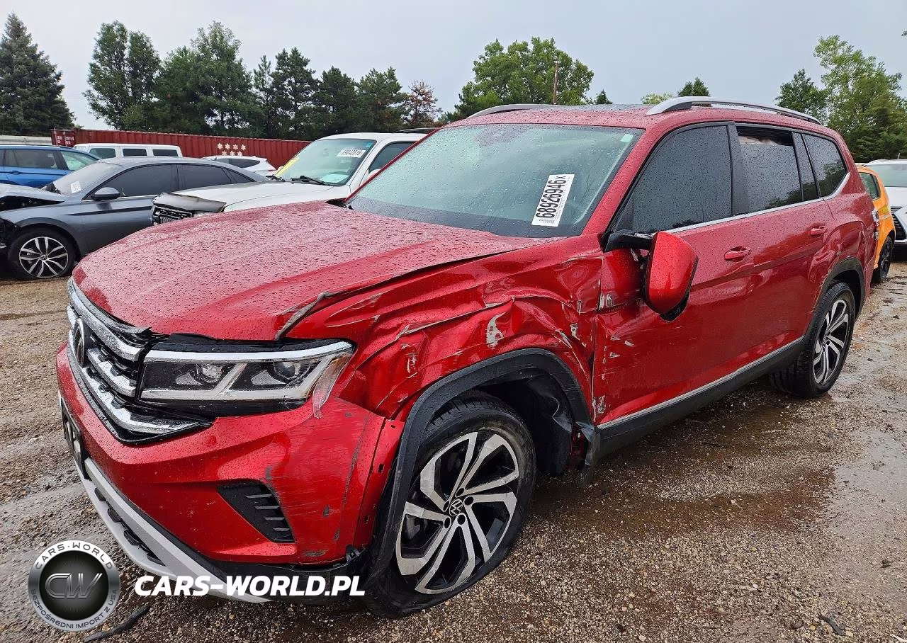 2022 Volkswagen Atlas Sel VIN:1V2BP2CA4NC539455 - 1