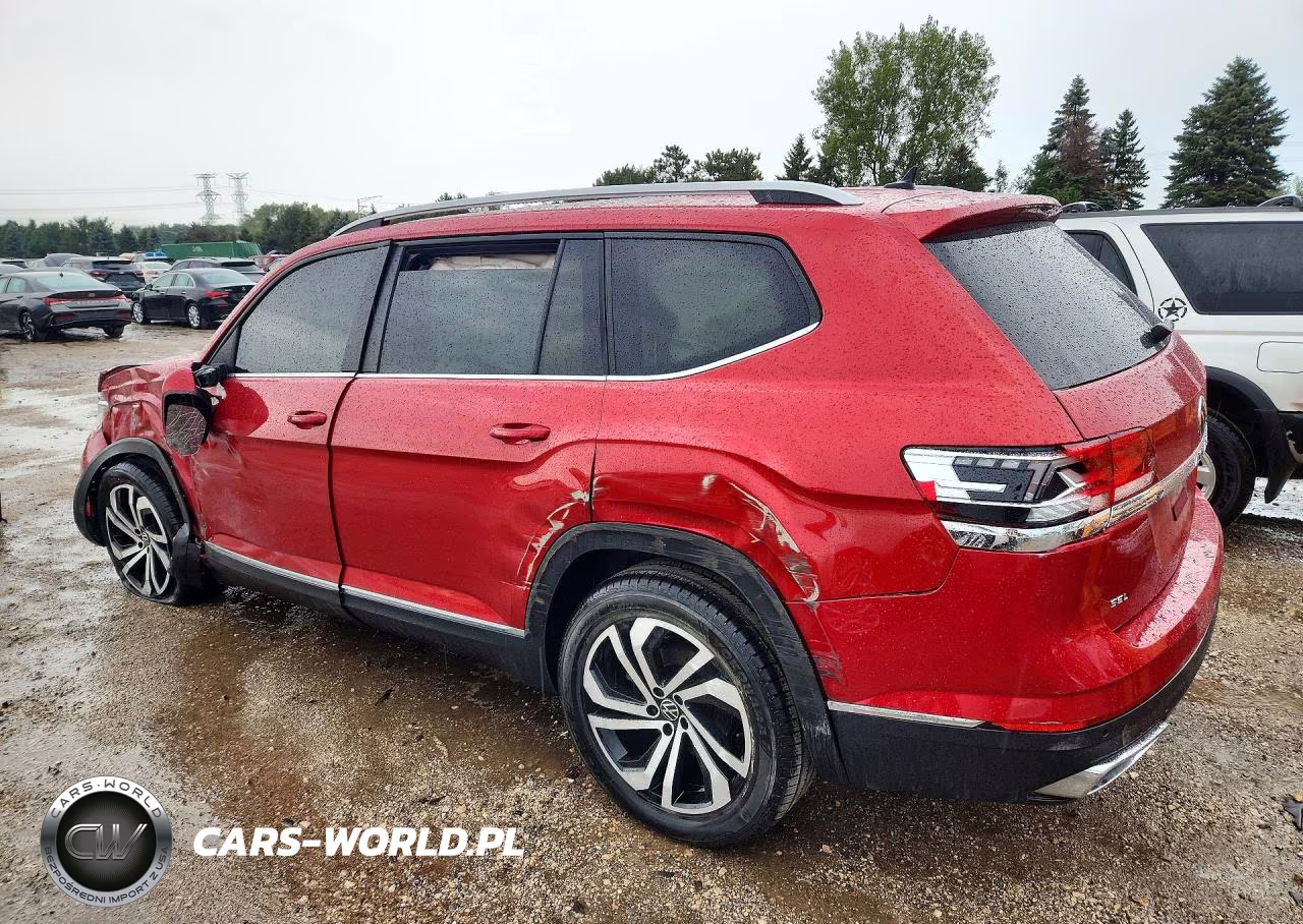 2022 Volkswagen Atlas Sel VIN:1V2BP2CA4NC539455 - 2