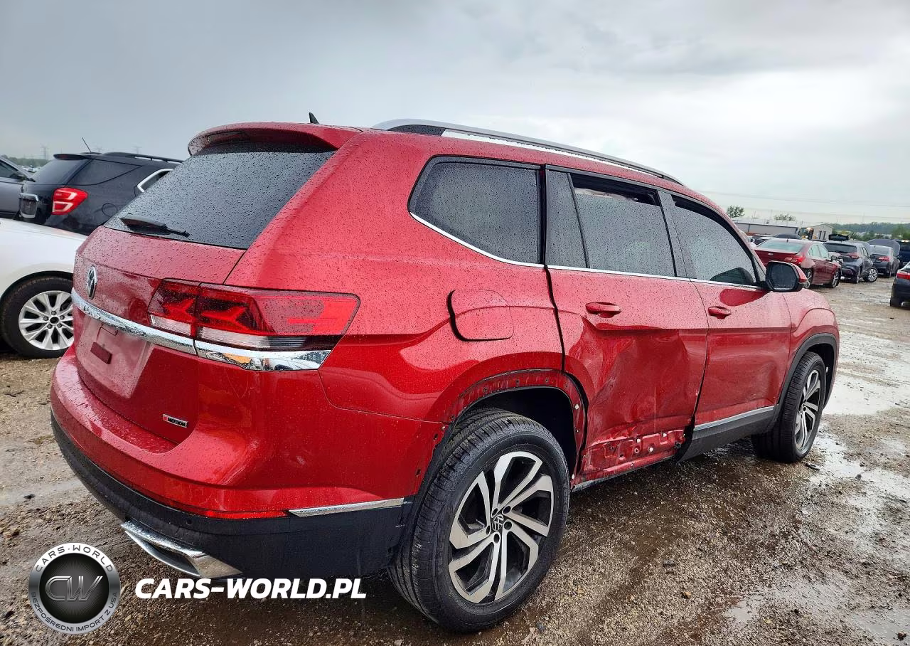 2022 Volkswagen Atlas Sel VIN:1V2BP2CA4NC539455 - 3