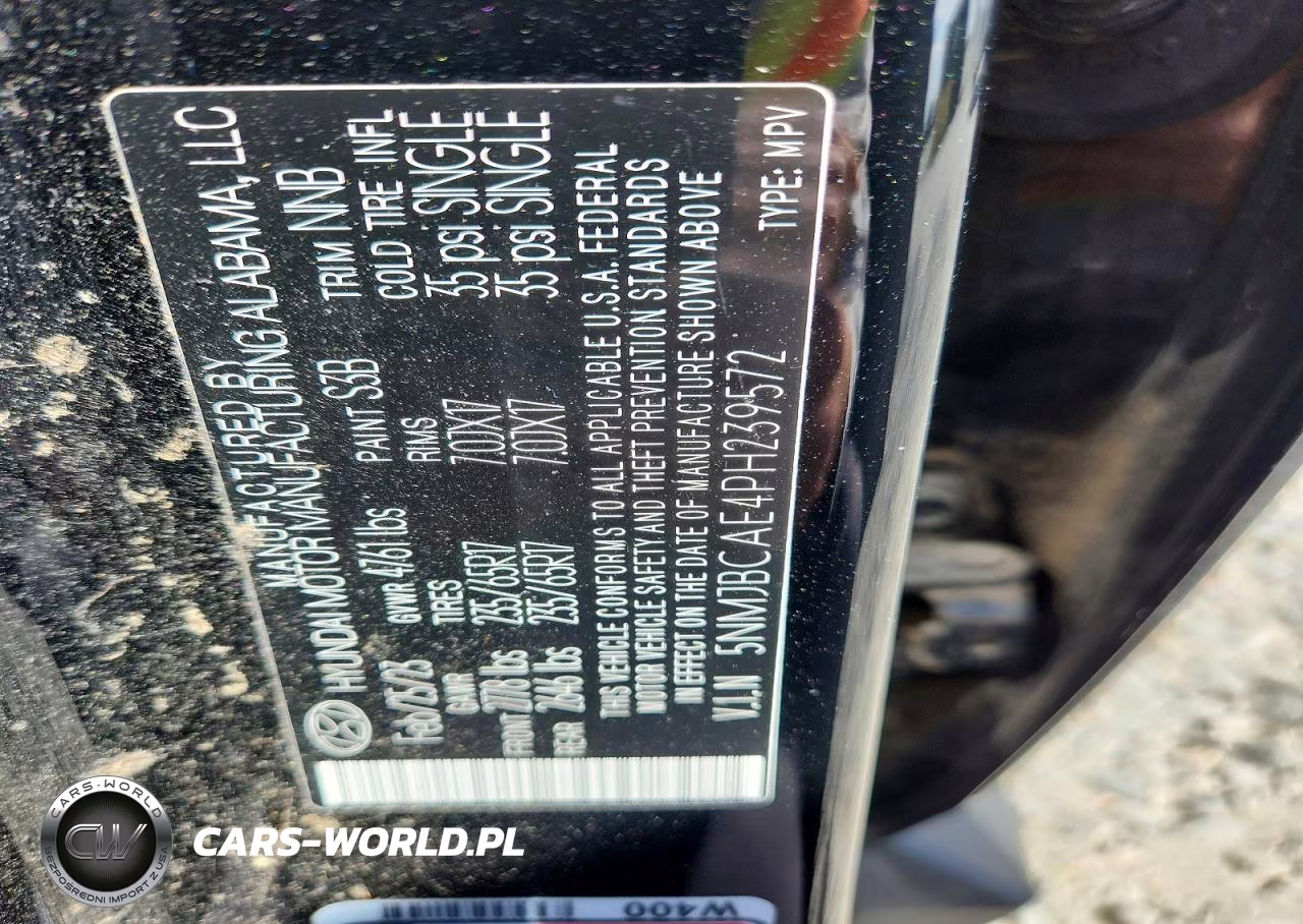 2023 Hyundai Tucson Sel VIN:5NMJBCAE4PH239572 - 13