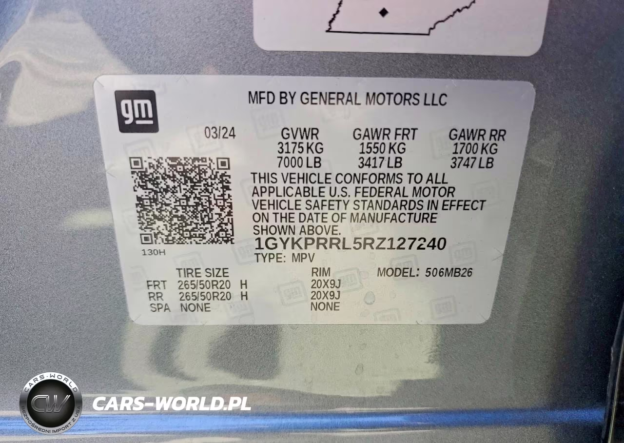 2024 Cadillac Lyriq Luxury VIN:1GYKPRRL5RZ127240 - 12