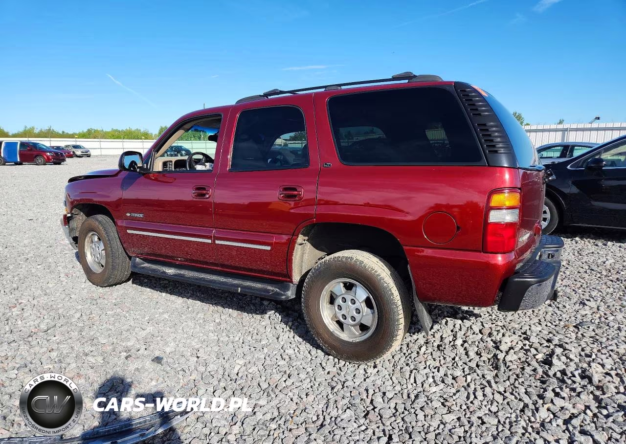 2002 Chevrolet Tahoe K1500 VIN:1GNEK13Z42J173606 - 2
