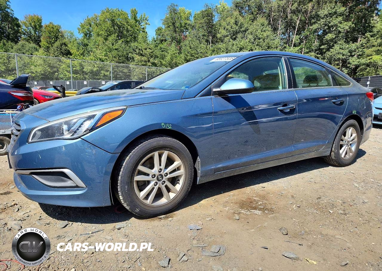 2017 Hyundai Sonata Se VIN:5NPE24AF6HH534063 - 1
