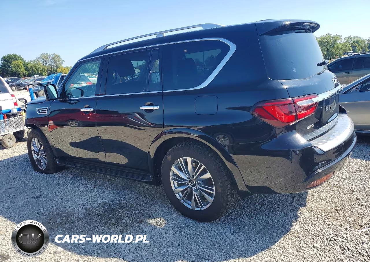 2020 Infiniti Qx80 Luxe VIN:JN8AZ2NE7L9256442 - 2