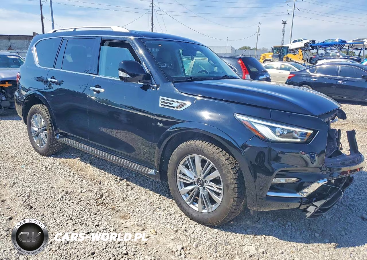 2020 Infiniti Qx80 Luxe VIN:JN8AZ2NE7L9256442 - 4