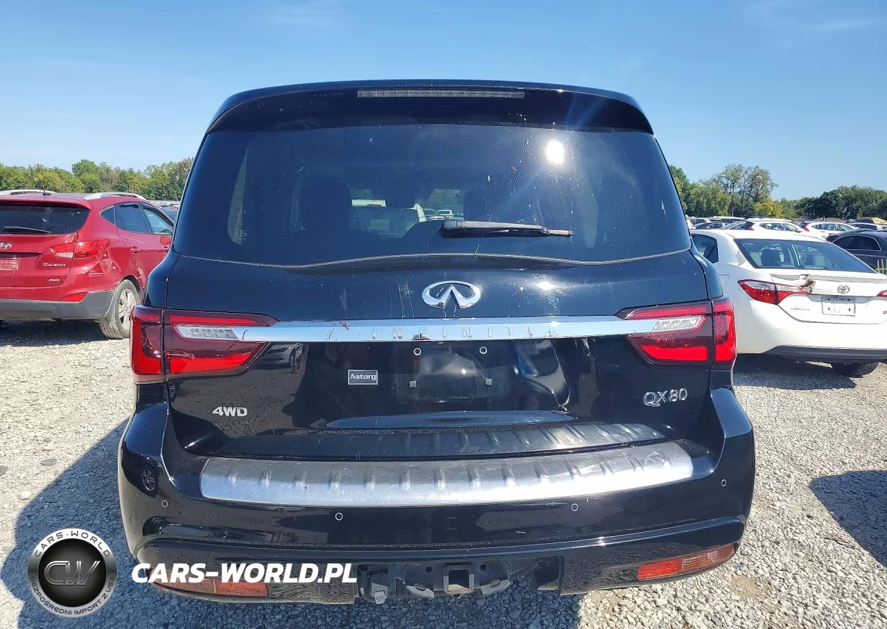 2020 Infiniti Qx80 Luxe VIN:JN8AZ2NE7L9256442 - 6