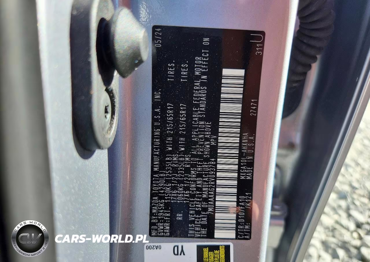 2024 Toyota Corolla Cross L VIN:7MUAAAAG2RV093784 - 13