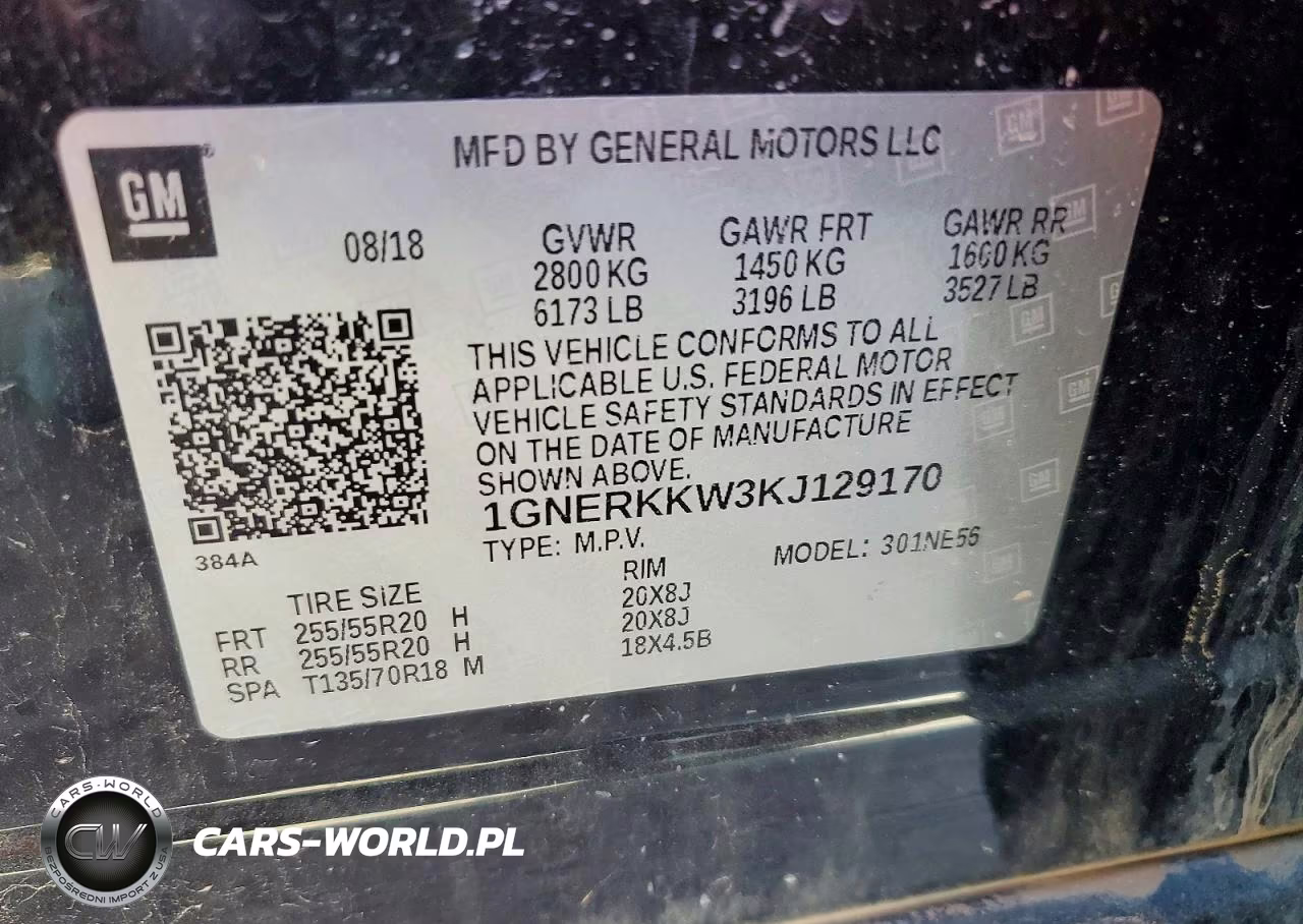 2019 Chevrolet Traverse Premier VIN:1GNERKKW3KJ129170 - 13