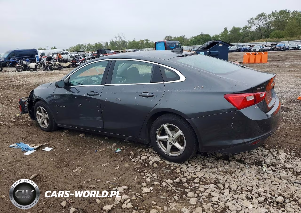 2017 Chevrolet Malibu Ls VIN:1G1ZB5ST7HF176034 - 2