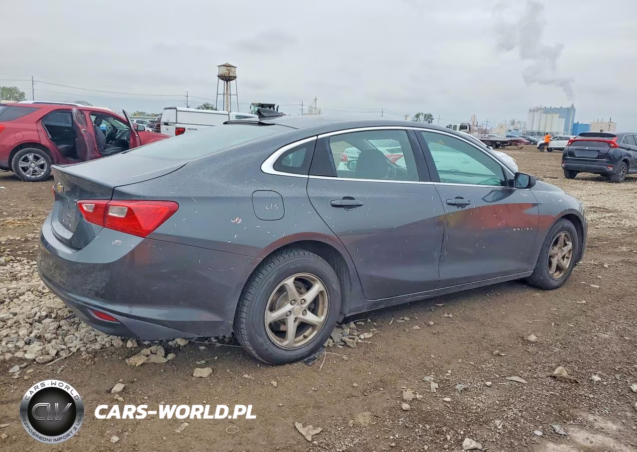2017 Chevrolet Malibu Ls VIN:1G1ZB5ST7HF176034 - 3