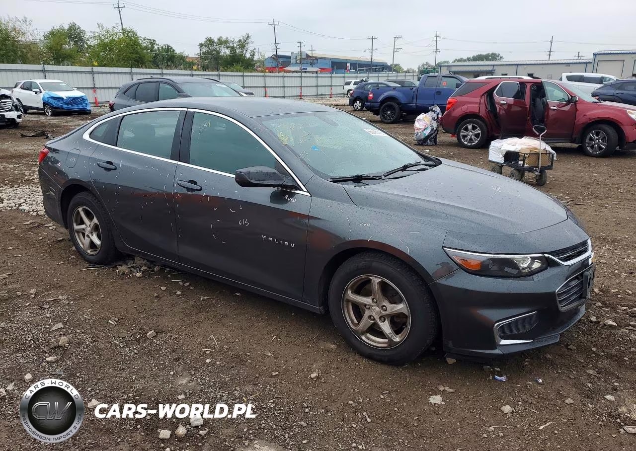 2017 Chevrolet Malibu Ls VIN:1G1ZB5ST7HF176034 - 4