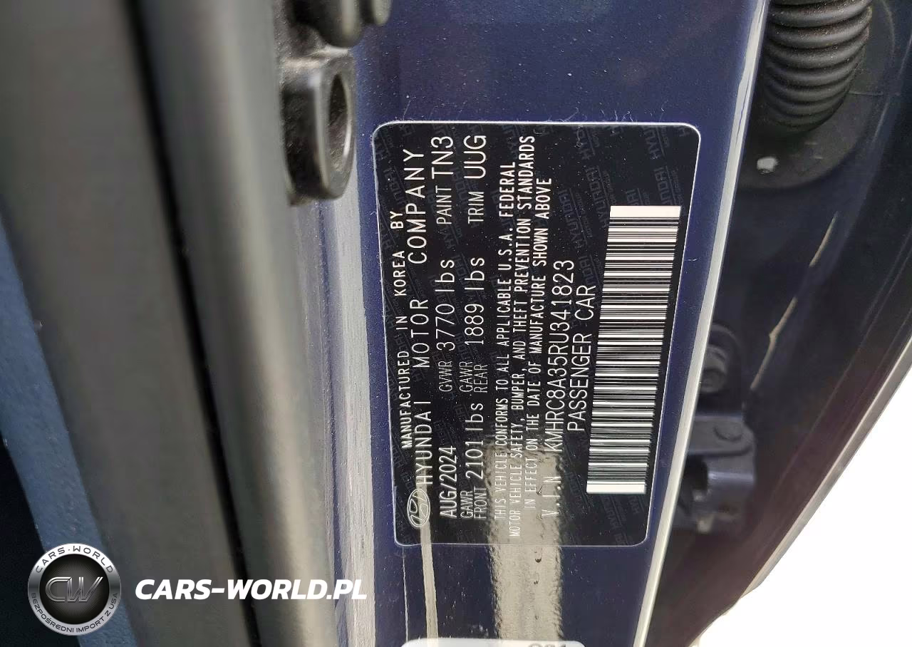 2024 Hyundai Venue Limited VIN:KMHRC8A35RU341823 - 13