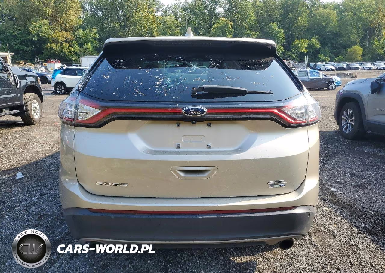 2017 Ford Edge Sel VIN:2FMPK4J97HBC47695 - 6
