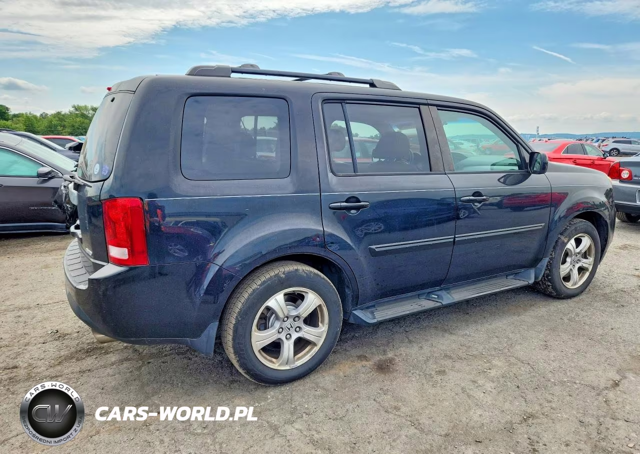 2015 Honda Pilot Exl VIN:5FNYF4H59FB026762 - 3