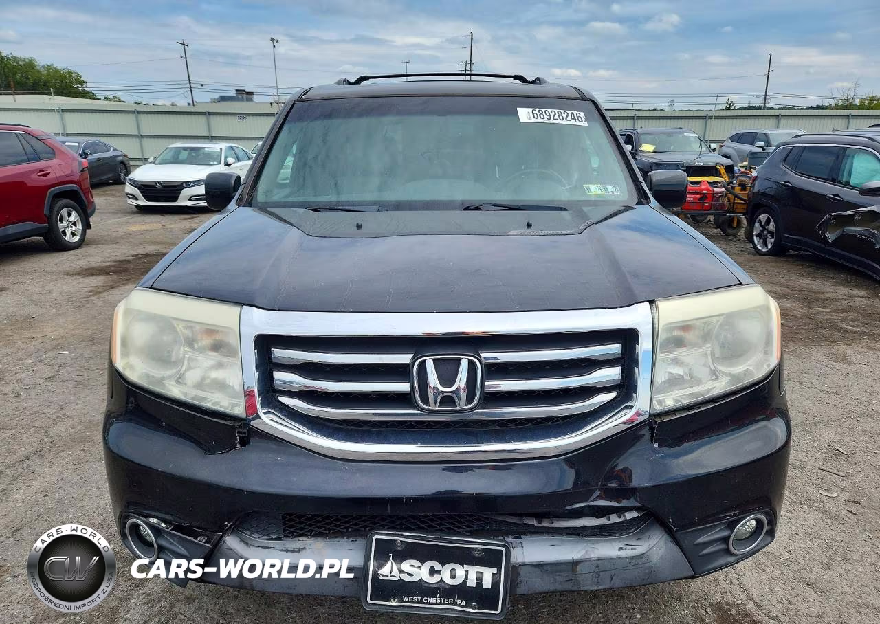 2015 Honda Pilot Exl VIN:5FNYF4H59FB026762 - 5