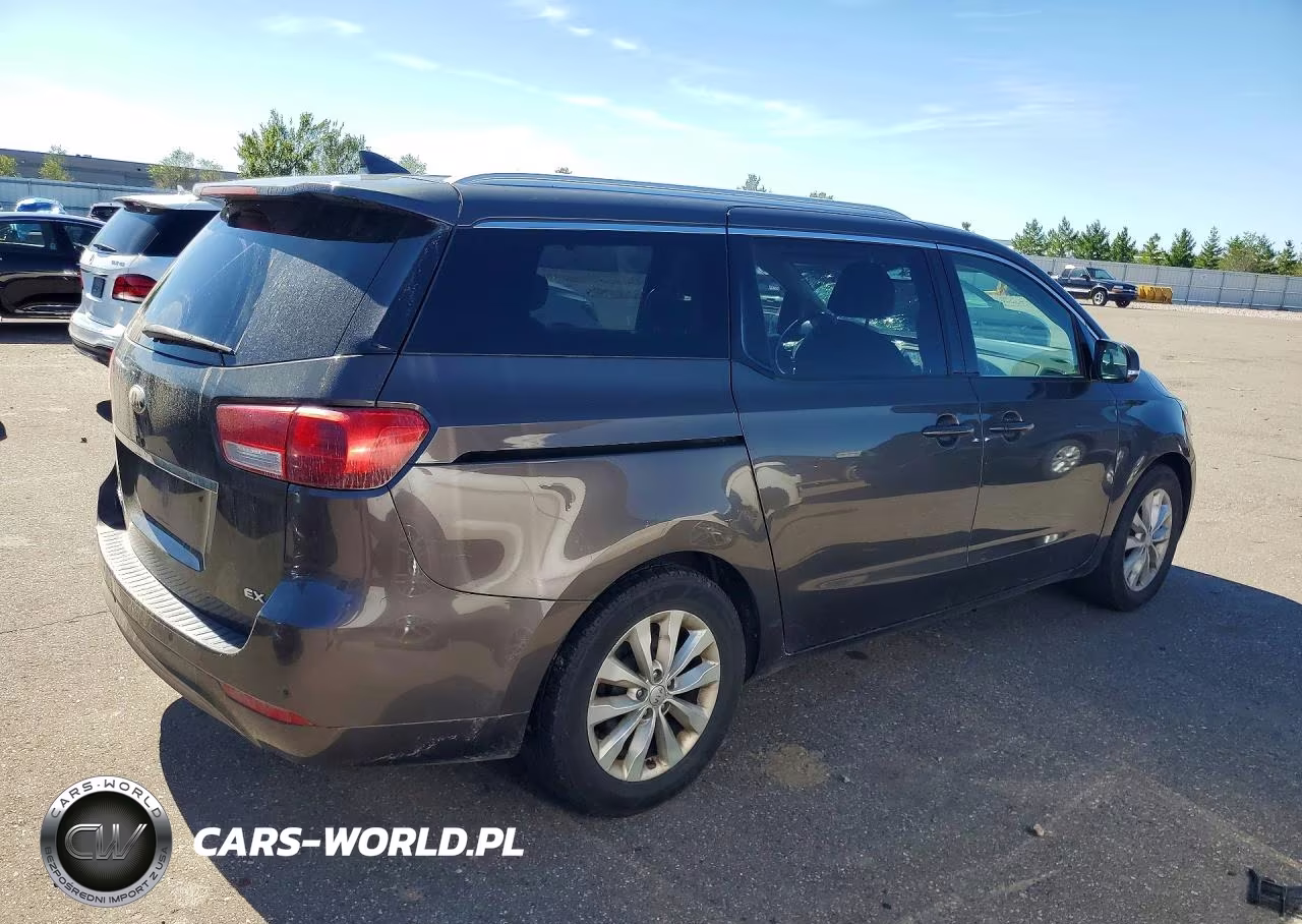2016 Kia Sedona Ex VIN:KNDMC5C16G6184300 - 3