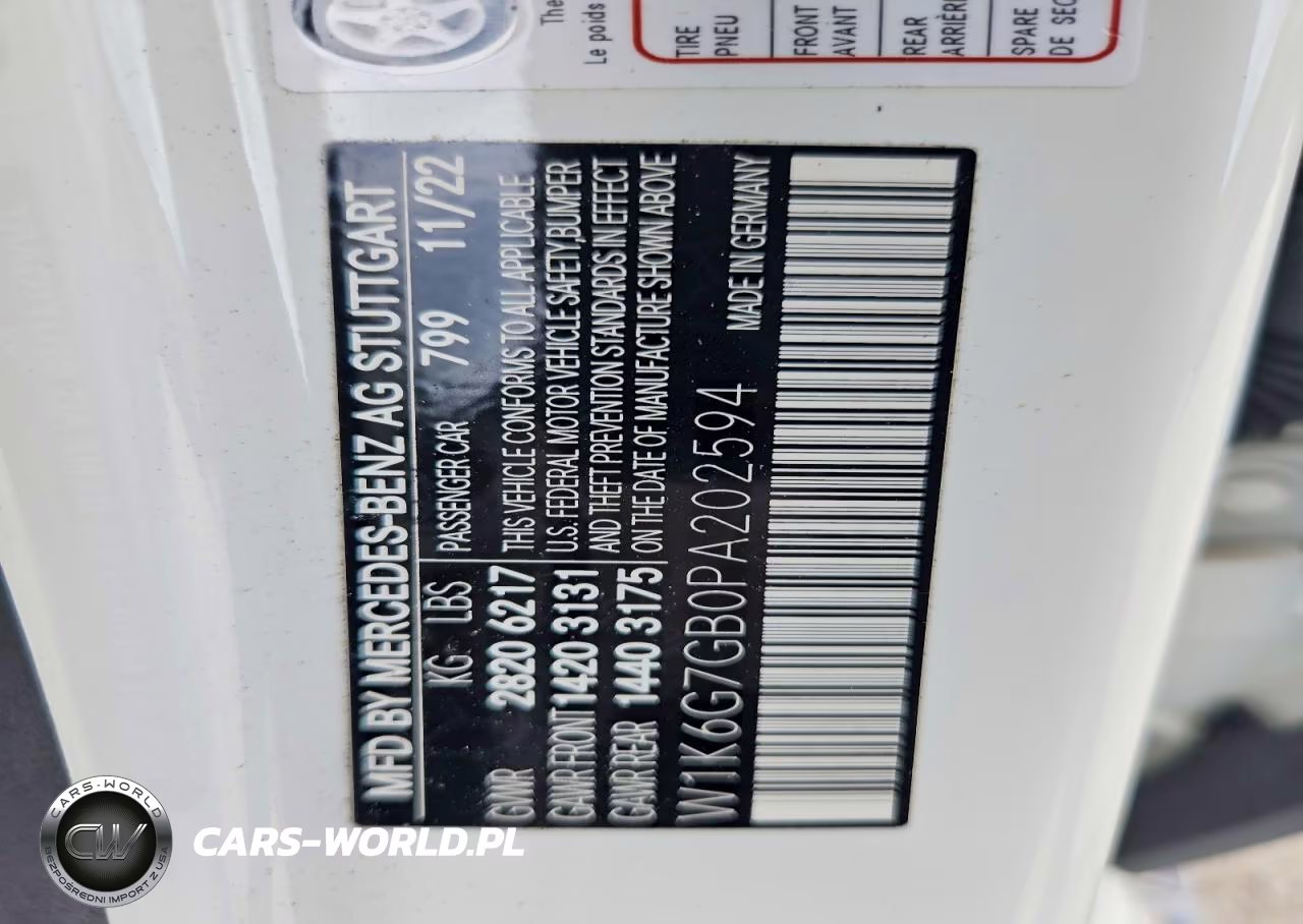 2023 Mercedes-Benz S 580 4Matic VIN:W1K6G7GB0PA202594 - 13