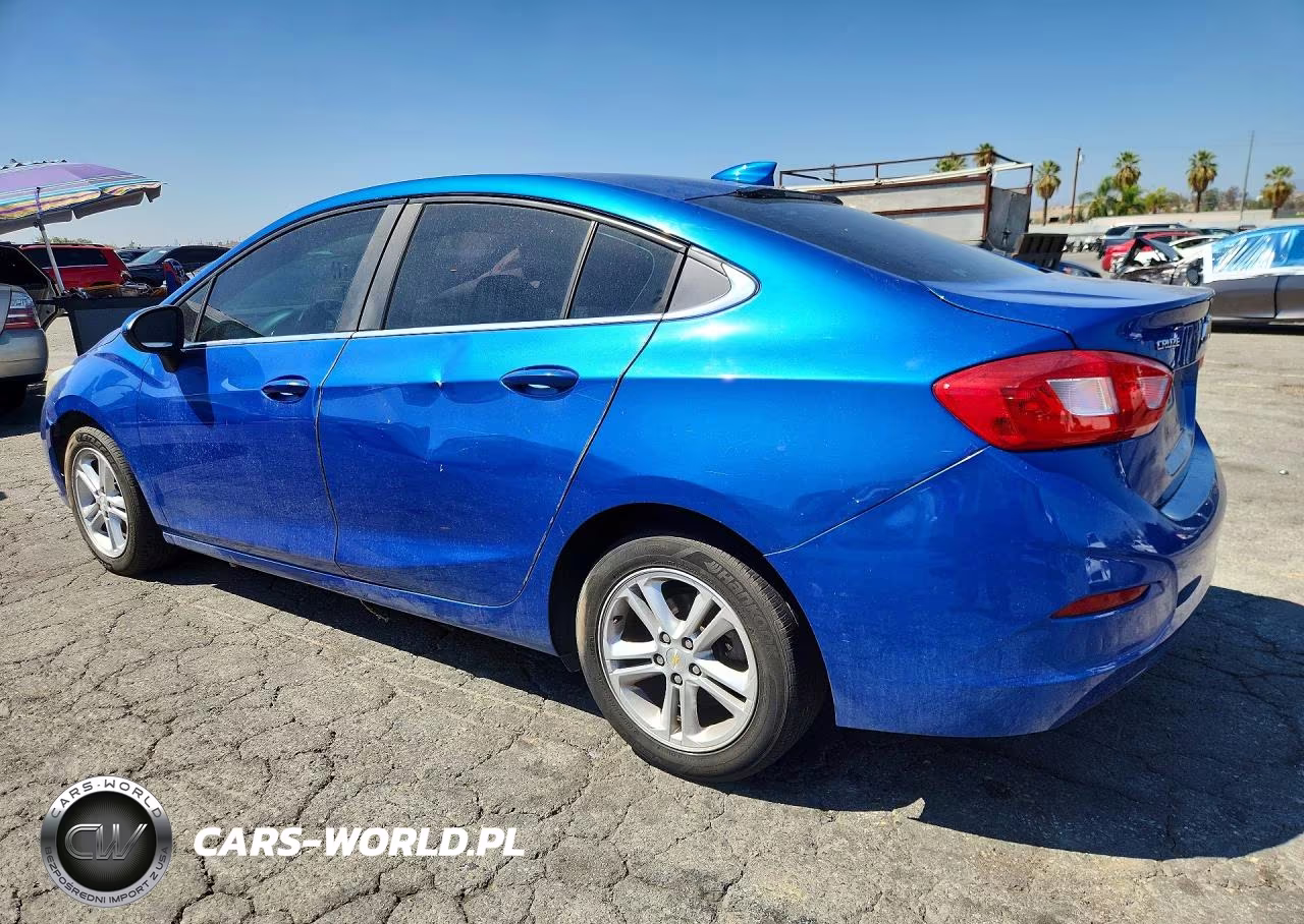 2017 Chevrolet Cruze Lt VIN:1G1BE5SM9H7101704 - 2