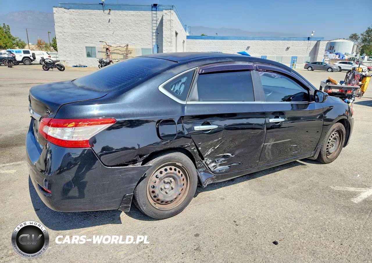 2013 Nissan Sentra Sv VIN:1N4AB7APXDN900325 - 3