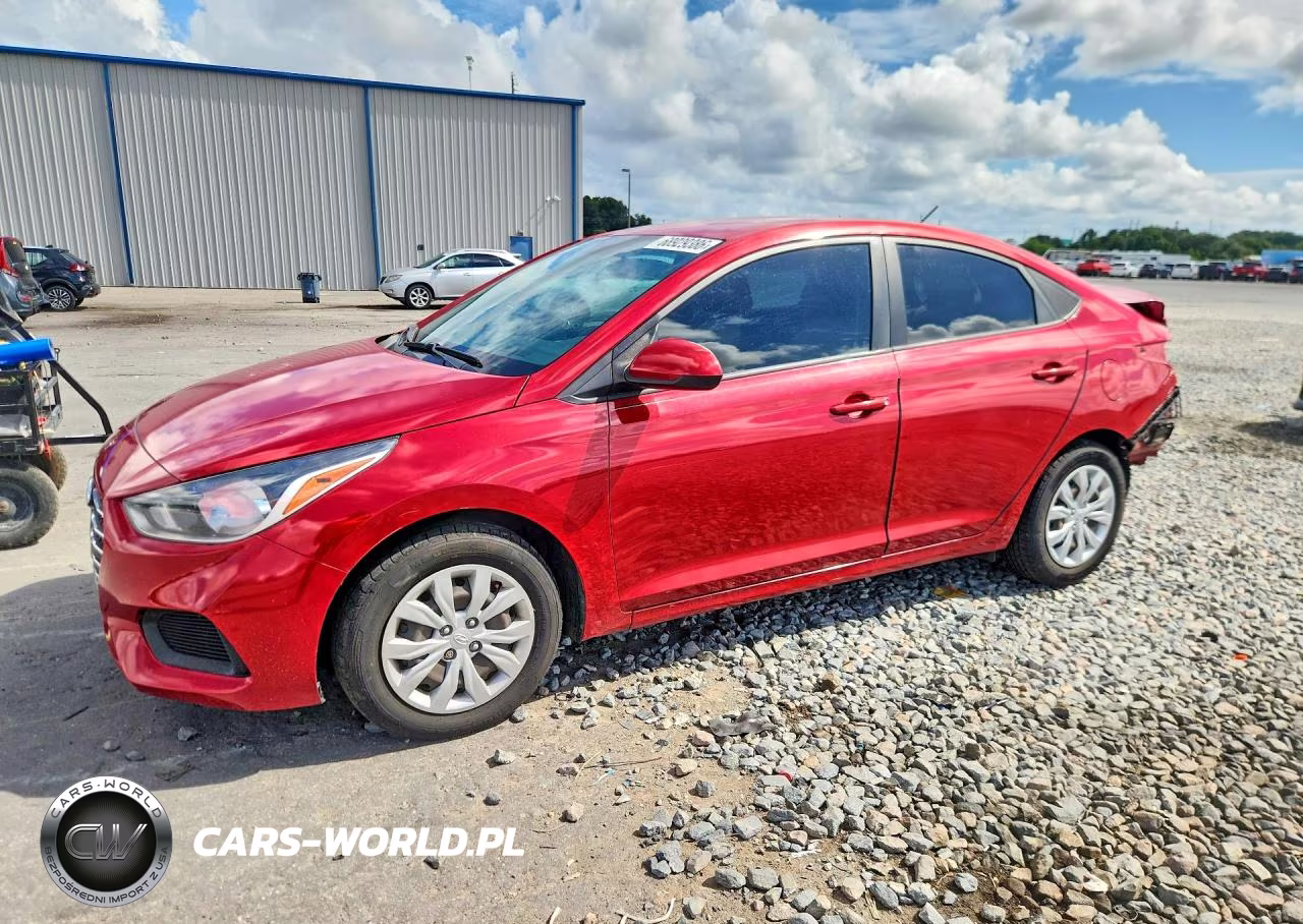 2021 Hyundai Accent Se VIN:3KPC24A64ME146416 - 1