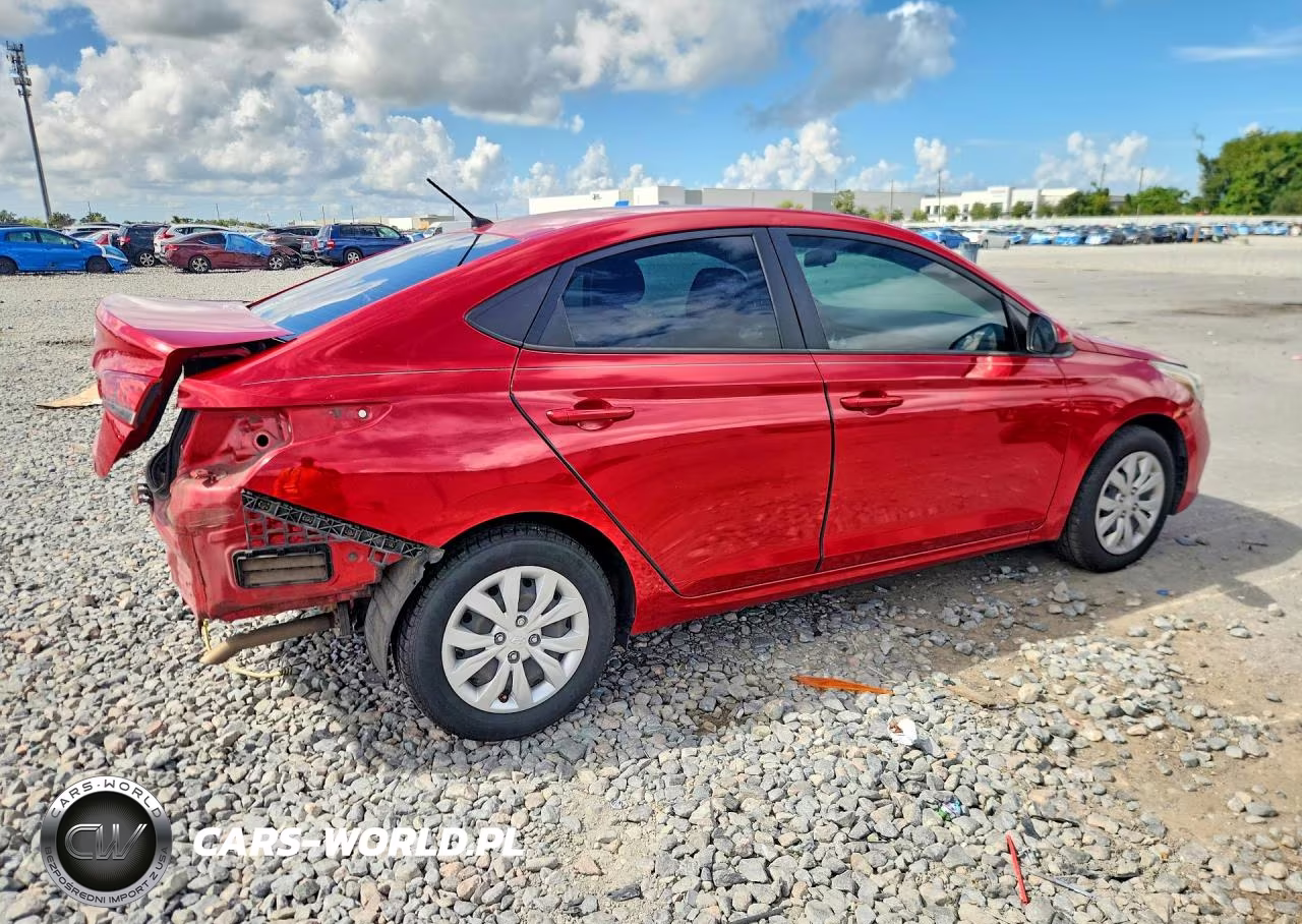2021 Hyundai Accent Se VIN:3KPC24A64ME146416 - 3