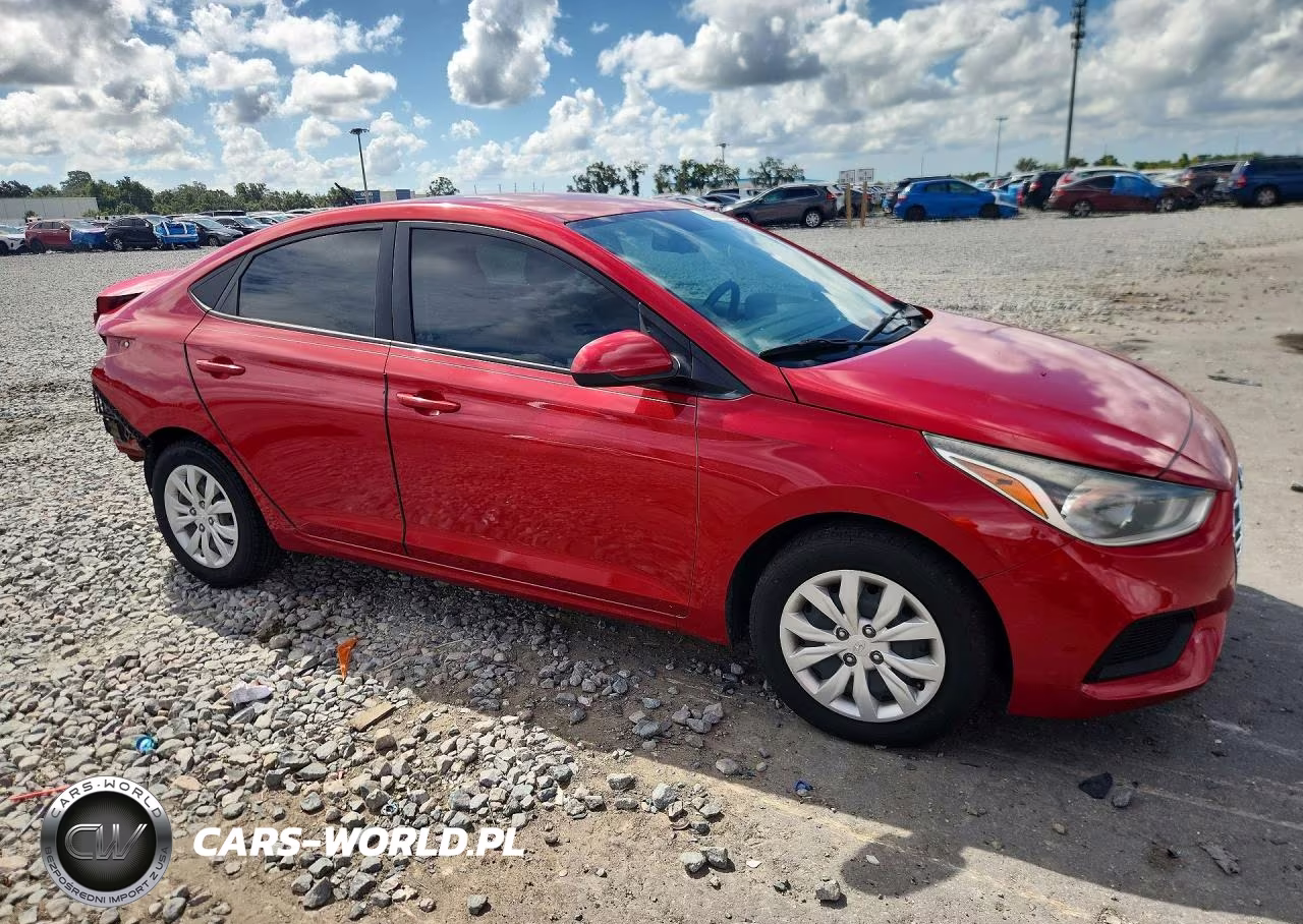 2021 Hyundai Accent Se VIN:3KPC24A64ME146416 - 4