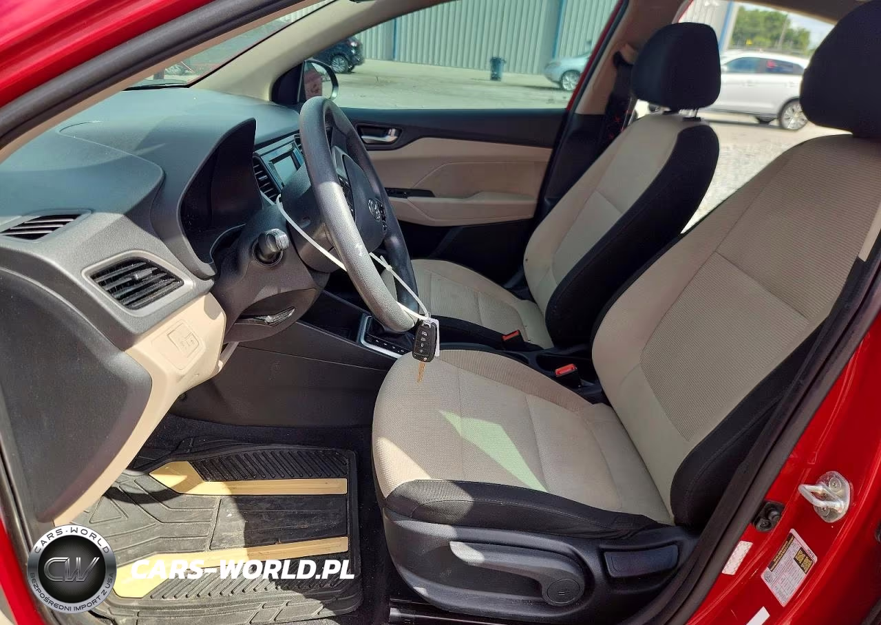 2021 Hyundai Accent Se VIN:3KPC24A64ME146416 - 7