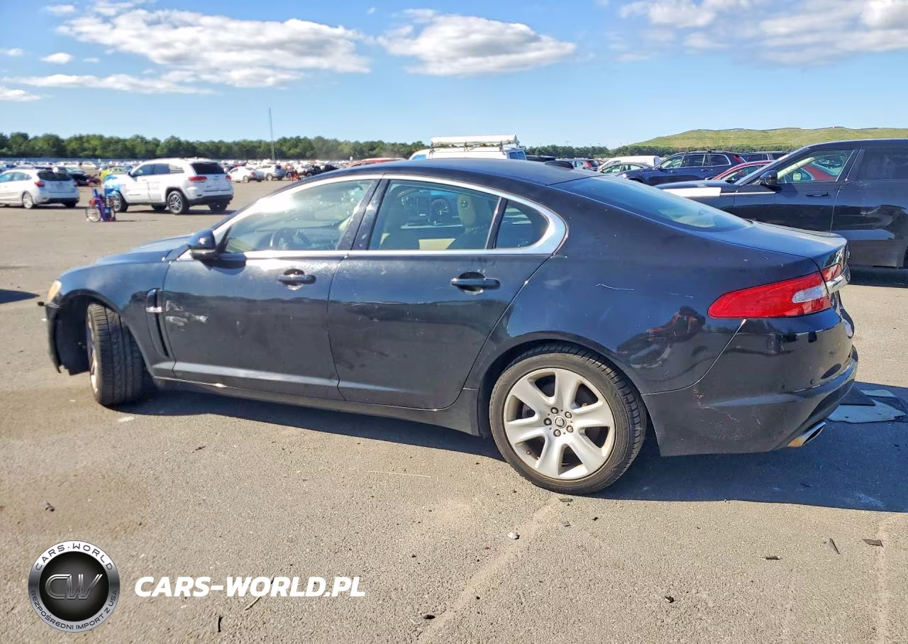 2010 Jaguar Xf Luxury VIN:SAJWA0FA0AHR62536 - 2