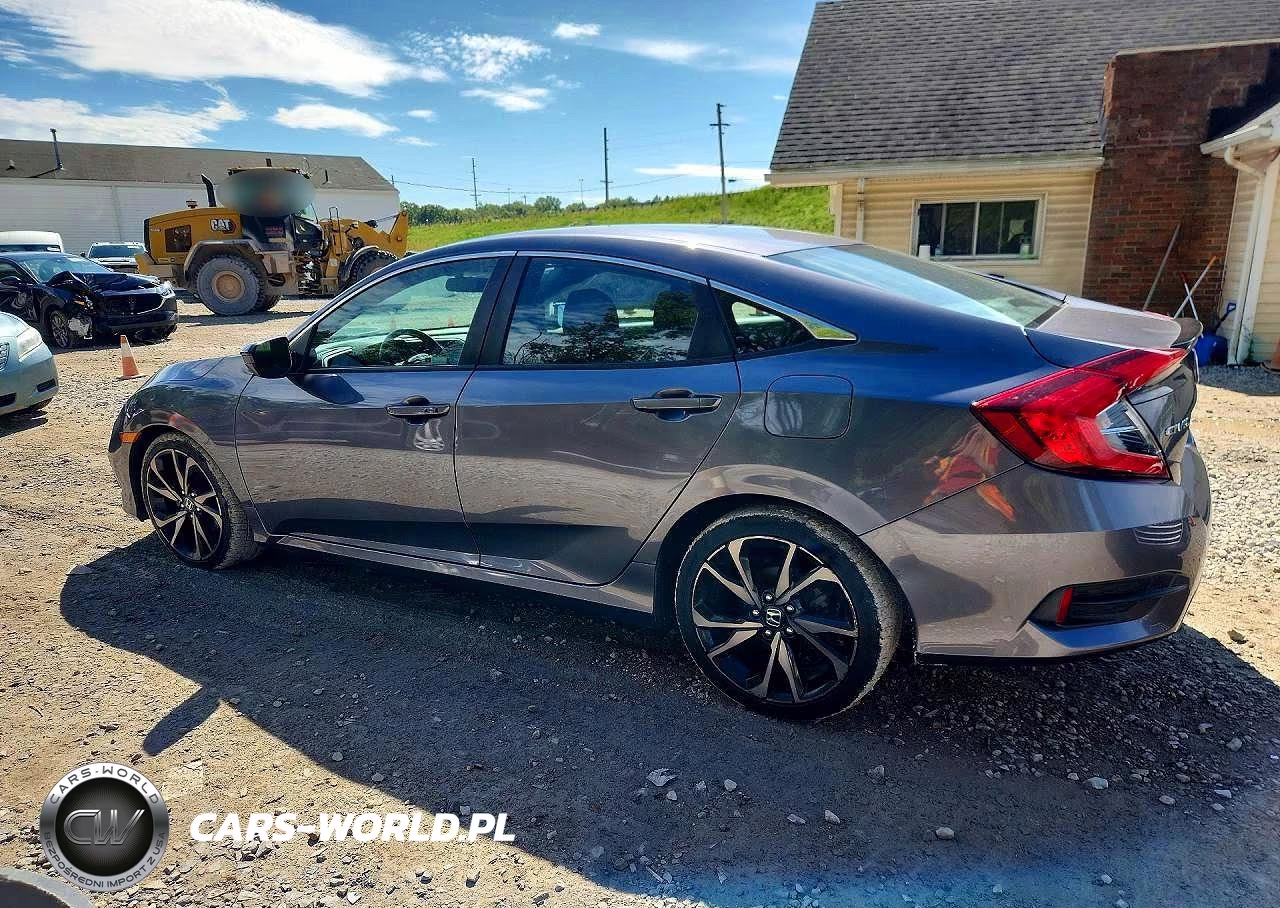 2020 Honda Civic Sport VIN:2HGFC2F84LH534193 - 2