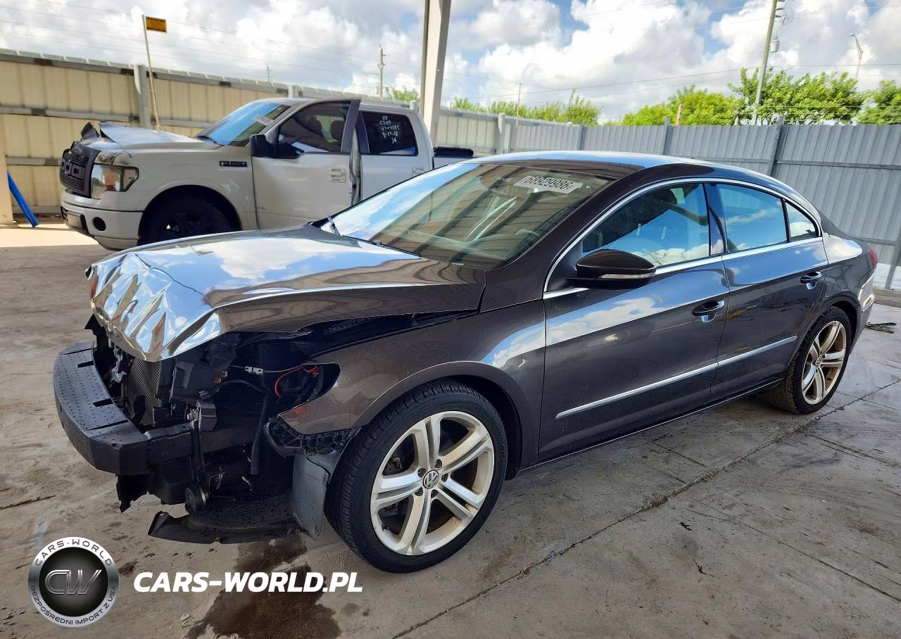 2013 Volkswagen Cc Sport VIN:WVWBN7AN7DE541908 - 1