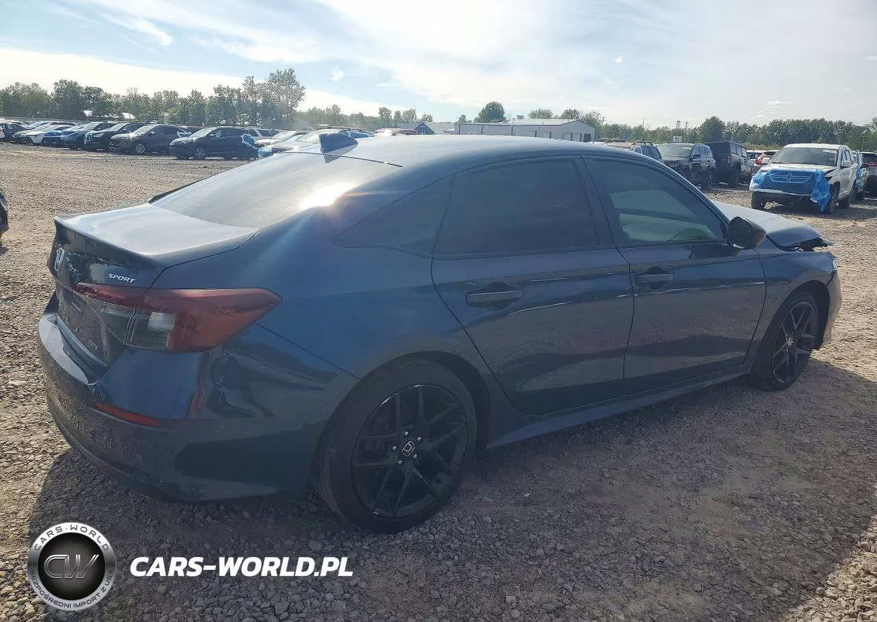 2025 Honda Civic Sport VIN:2HGFE4F81SH328477 - 3