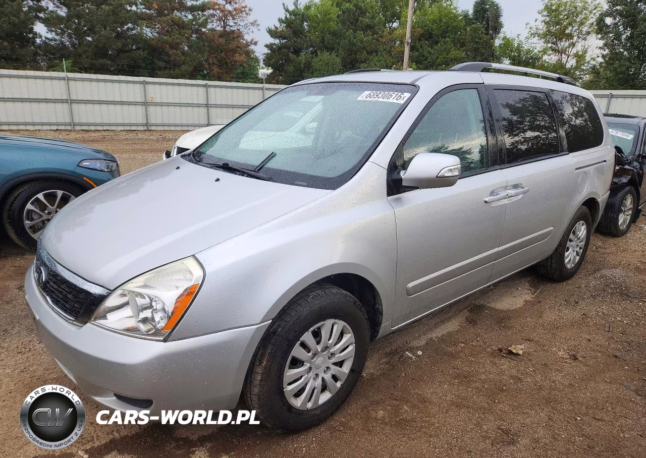 2012 Kia Sedona Lx VIN:KNDMG4C78C6450669 - 1