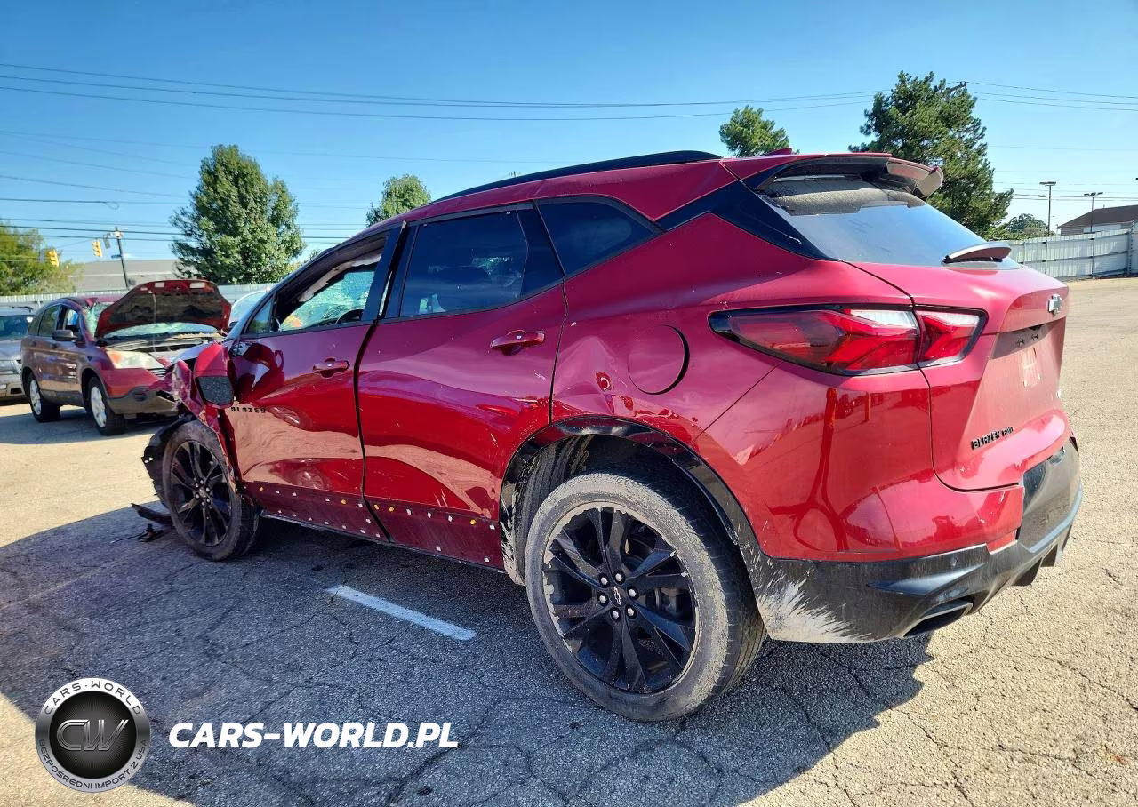 2020 Chevrolet Blazer Rs VIN:3GNKBKRS8LS533382 - 2