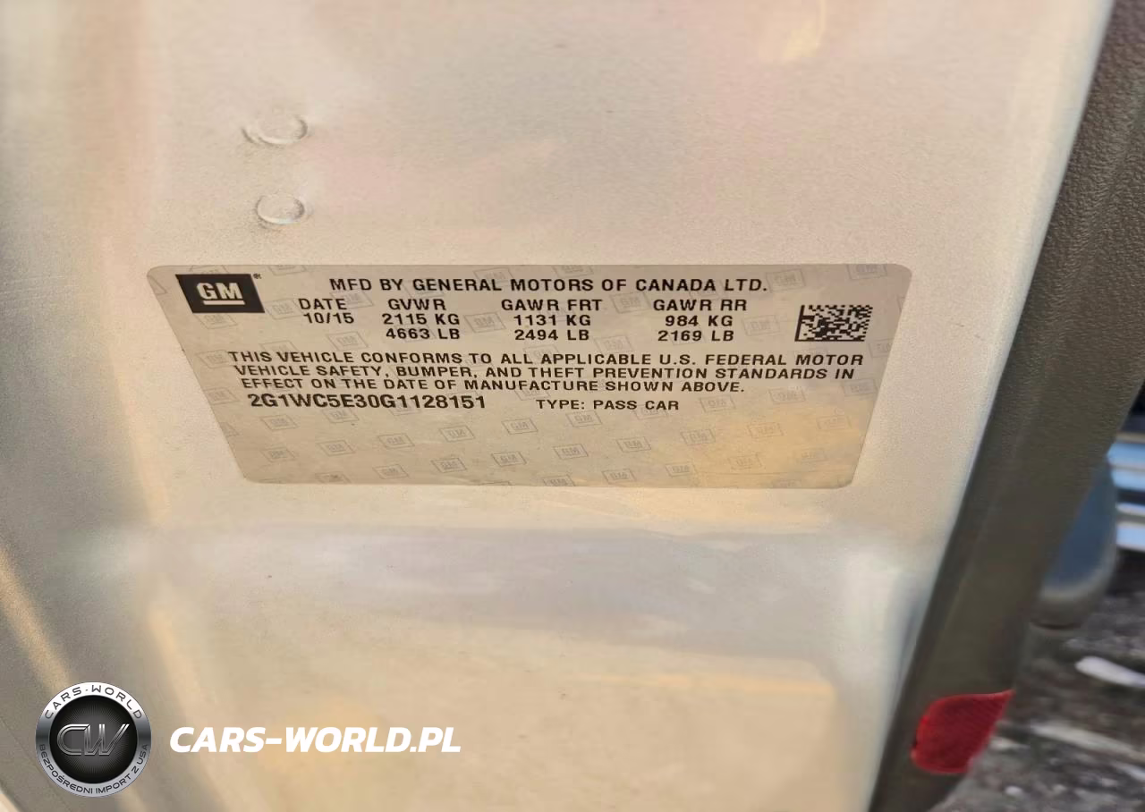 2016 Chevrolet Impala Limited Ltz VIN:2G1WC5E30G1128151 - 12