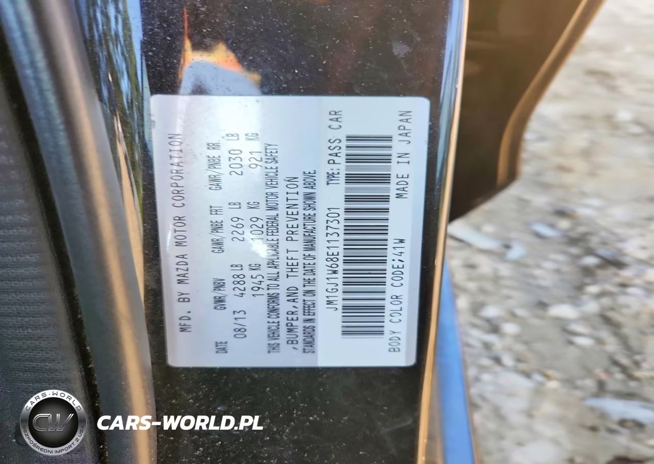 2014 Mazda 6 Grand Touring VIN:JM1GJ1W68E1137301 - 13