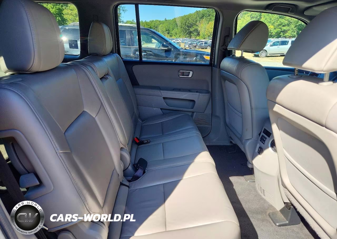 2012 Honda Pilot Exln VIN:5FNYF4H70CB047755 - 10
